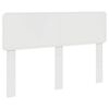 vidaXL Uzglavlje Sjajno bijelo Konstruirano drvo