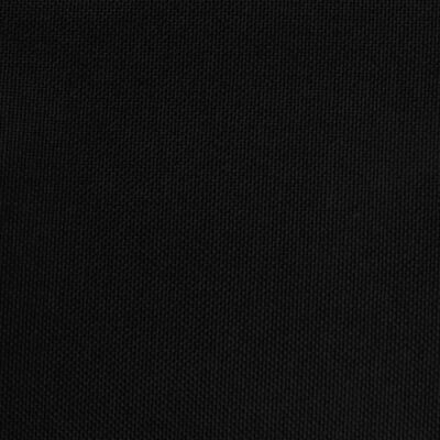 vidaXL Stolica za opuštanje od tkanine crna