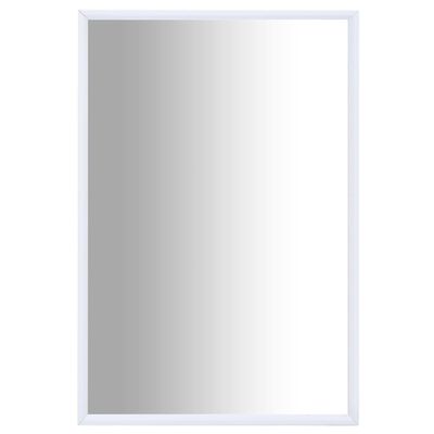 vidaXL Ogledalo bijelo 60 x 40 cm