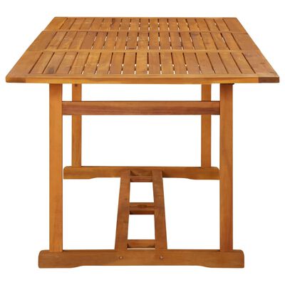 vidaXL Vrtni blagovaonski stol 180 x 90 x 75 cm masivno bagremovo drvo