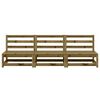 vidaXL Vrtne sofe 3 kom 70 x 70 x 67 cm od impregnirane borovine