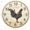325184 vidaXL Wall Clock with Chicken Design Multicolour 60 cm MDF