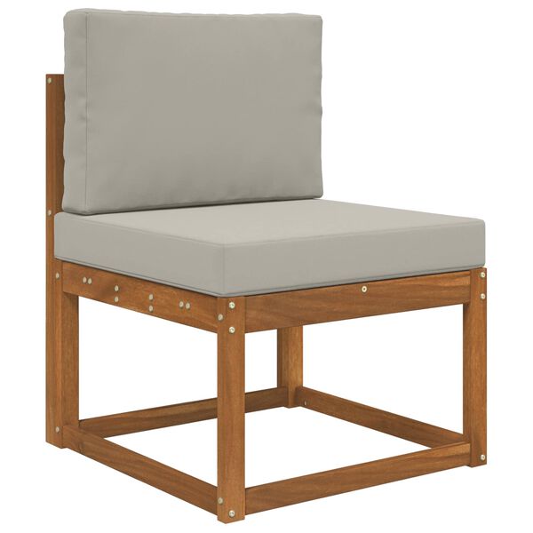 vidaXL Jastuk za vanjsku sofU 2 pcs Sivi Poliester