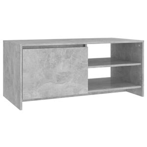vidaXL Stolić za kavu boja betona 102 x 50 x 45 cm konstruirano drvo