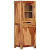 vidaXL Visoka komoda 40 x 34 x 110 cm od masivnog bagremovog drva
