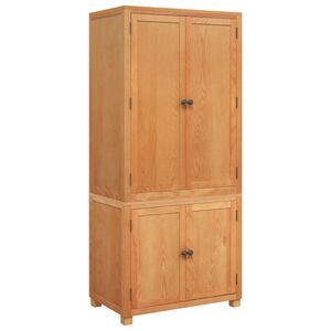 vidaXL Set namje&scaron;taja za pohranu 2 kom. Smeđa 80 x 50 x 180 cm