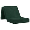 vidaXL Sofa na razvlačenje 75 x 63 x 45 cm Tamnozelena