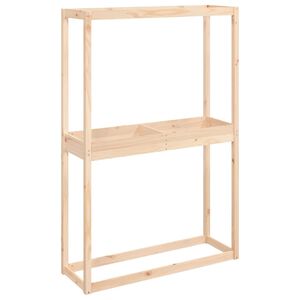 vidaXL Stalak za gume 120 x 40 x 180 cm od masivne borovine
