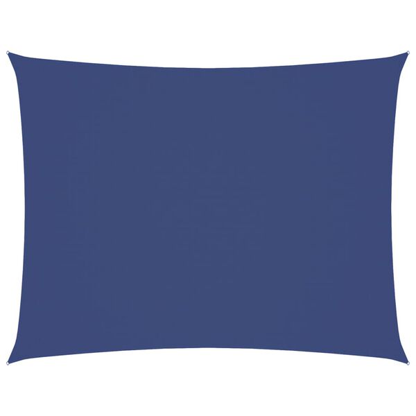 vidaXL Jedro protiv sunca od tkanine Oxford pravokutno 6 x 8 m plavo
