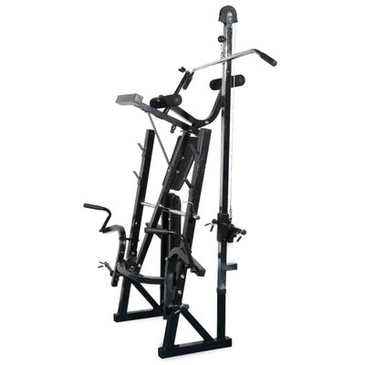 vidaXL Klupa za vježbanje sa stalkom za utege i setom utega 60,5 kg