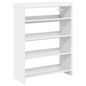 vidaXL Stalak za cipele bijeli 60x25x81 cm od konstruiranog drva