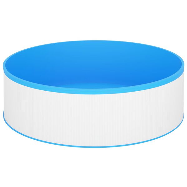 vidaXL Nadzemni bazen s visećim skimmerom i crpkom 350 x 90 cm bijeli