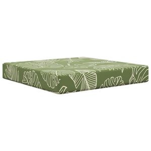 vidaXL Jastuk za vanjsku sofU Poliester Dizajn lista 60 x 60 cm