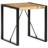 vidaXL Blagovaonski stol 70 x 70 x 75 cm od masivnog grubog drva manga