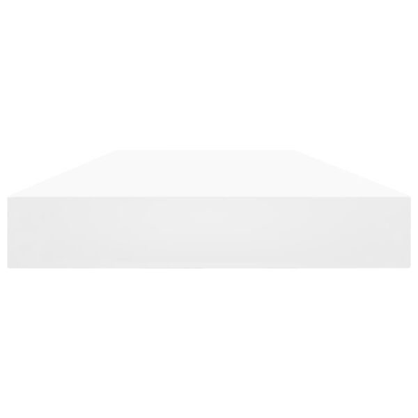 vidaXL Police za knjige 4 kom bijele 80 x 10 x 1,5 cm od iverice