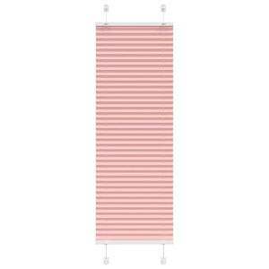 vidaXL Plisirana zavjesa Roza 40x100 cm &Scaron;irina tkanine 39,4 cm Poliester