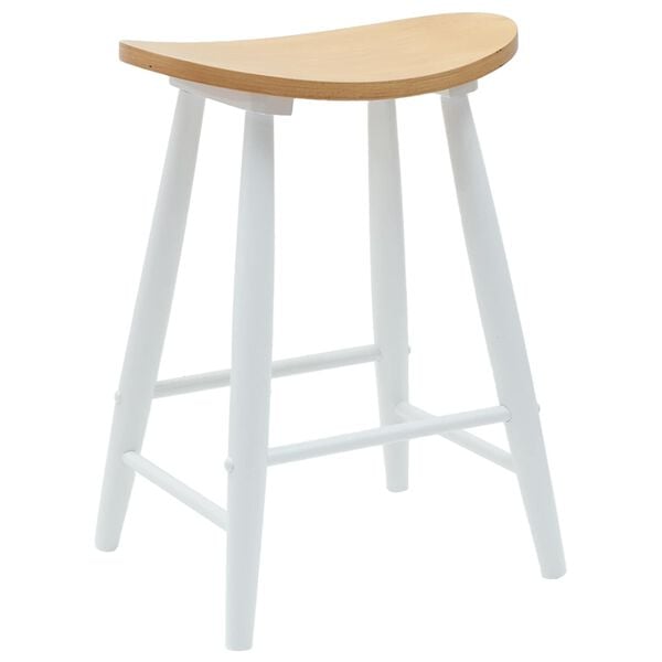 vidaXL Trpezarijske stolice 2 pcs Bijelo 46 x 37 x 63 cm