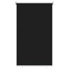 vidaXL Vanjska roleta 90% blokada UV zraka Crna 80 x 140 cm HDPE