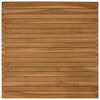 vidaXL Gornji dio stola 70 x 70 x 3,5 cm Četvrtasti Čvrsto teak drvo