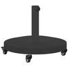 vidaXL Baza za suncobran Crna 48 x 48 x 32 cm