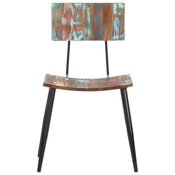 vidaXL Blagovaonske stolice 6 kom od masivnog obnovljenog drva