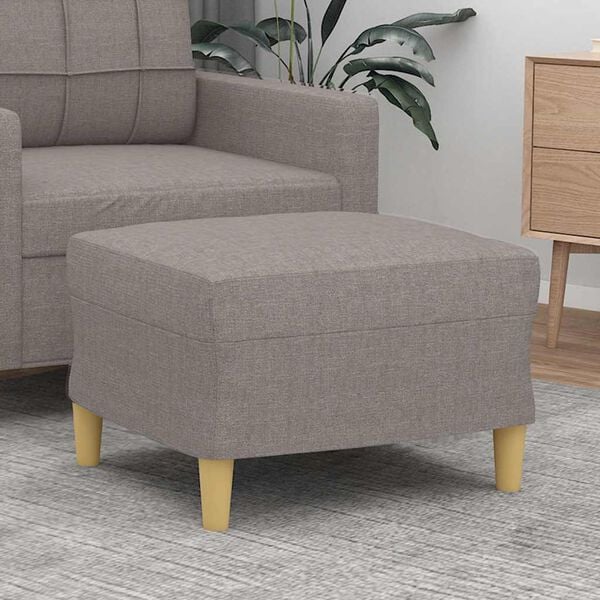 vidaXL Tabure smeđesivi 60 x 50 x 41 cm od tkanine