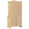 vidaXL Vitrina sa staklom Corona 100 x 48,5 x 179 cm masivna borovina