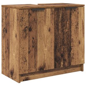 vidaXL Kupaonski ormar Staro drvo 64,5 x 33,5 x 59 cm