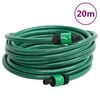 vidaXL Crijevo za bazen zeleno 20 m PVC