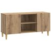 vidaXL TV ormar 102 x 34,5 x 50 cm Hrast artisan Konstruirano drvo