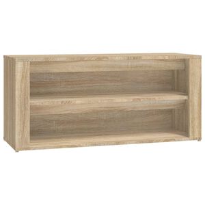 vidaXL Stalak za cipele boja hrasta 100 x 35 x 45 cm konstruirano drvo
