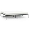vidaXL Metalni okvir za krevet crni 193x203 cm
