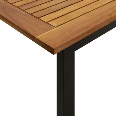 vidaXL Vrtni stol s U-nogama 180 x 90 x 75 cm od masivnog drva bagrema