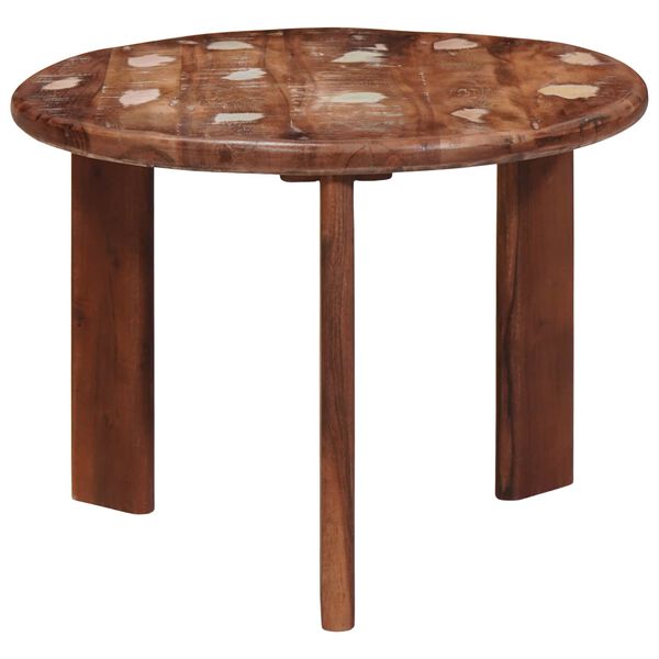 vidaXL Stolovi za kavu na sklapanje 3 pcs Čvrsto reciklirano drvo