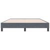 vidaXL Okvir kreveta bez madraca tamno sivi 160x220 cm bar&scaron;un
