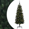 vidaXL Umjetno božićno drvce s kuglicom 210 cm 300 LED lampica