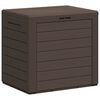 vidaXL Vrtna kutija za pohranu smeđa 58,5 x 46 x 55 cm polipropilen