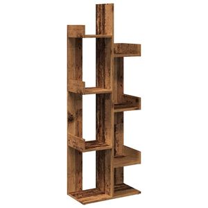 vidaXL Ormarić za knjige staro drvo 48x25,5x140 cm konstruirano drvo