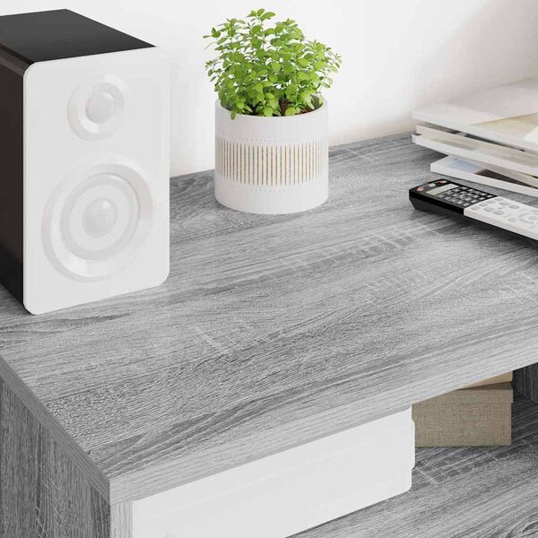 vidaXL TV ormar Siva Sonoma 100 x 48 x 43 cm Konstruirano drvo