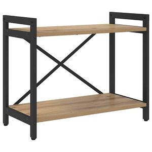 vidaXL Polica Umjetnički hrast 60 x 30 x 50 cm Konstruirano drvo