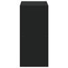 vidaXL Regal za knjige crni 68,5x32x68,5 cm konstruirano drvo