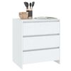 vidaXL Komoda bijela 70 x 41 x 75 cm od konstruiranog drva