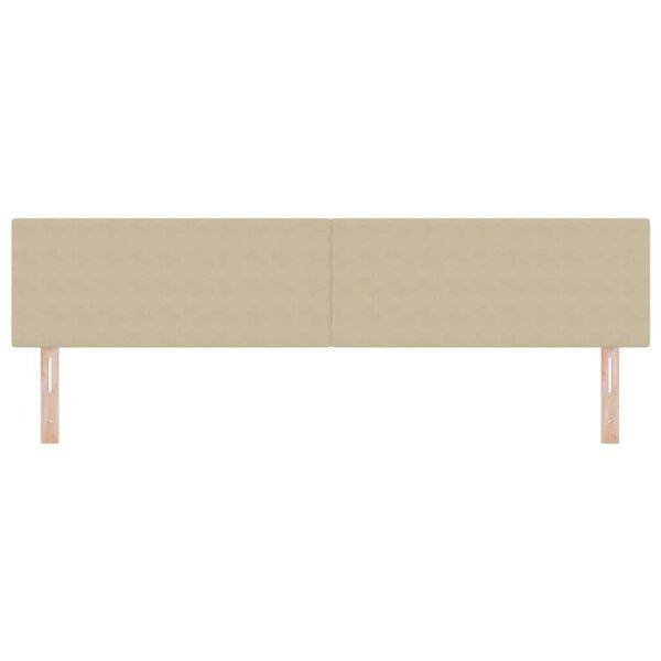 vidaXL Uzglavlje s uzglavljem Svijetlozeleni sivi 200 cm Lažna koža