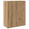 vidaXL Komoda Artisan hrast 60x30x75 cm izrađeno drvo