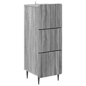 vidaXL Ormar s ladicama 33 x 34,5 x 92 cm Konstruirano drvo