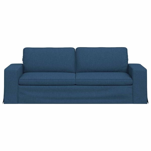 vidaXL Sofa 180cm Plava Metal