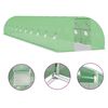 vidaXL Plastenik 45 m&sup2; 15 x 3 x 2 m