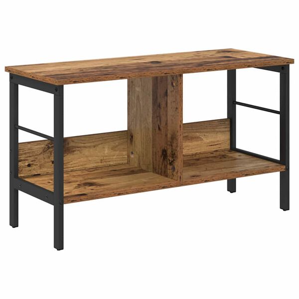 vidaXL Polica Staro drvo 82 x 32 x 47 cm Konstruirano drvo