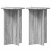 vidaXL Stalak za biljke 2 pcs Siva sonoma &Oslash;40 x 60 cm