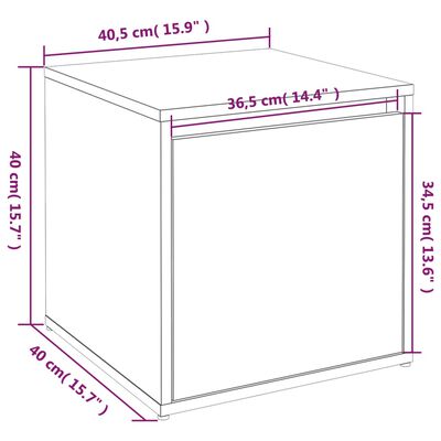 vidaXL Set namještaja za hodnik bijeli od konstruiranog drva